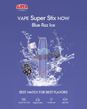 Super Stix Blue Raz Ice